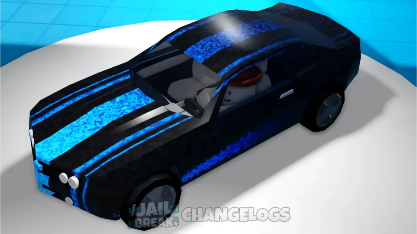 Blue Pixel Racer